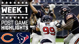 Bears vs Texans  NFL Week 1 Game Highlights [upl. by Aliek]