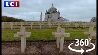 VIDÉO 360  NotreDame de Lorette la plus grande nécropole militaire de France [upl. by Tekcirk210]