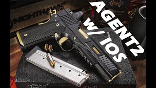 Range Review  Agent 2 w IOS  Nighthawk Custom 1911 [upl. by Nylrehc]