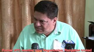 Nagamootoo Ramjattan tricked APNU into coalition AFC losing support Former member [upl. by Annaihr]