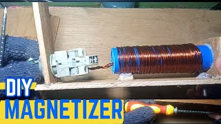 DIY MAGNETIZER  Pinoy [upl. by Sahcnip]