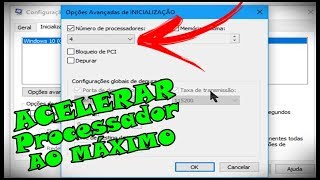 VEJA COMO ACELERAR O PROCESSADOR DO PC E NOTEBOOK AO MÁXIMO ATIVAR TODOS OS NÚCLEOS DO PROCESSADOR [upl. by Tnaryb]