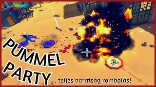 PUMMEL PARTY HAVEROKKAL avagy ellenség szerző társasjáték [upl. by Enirehtahc165]