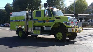 OES Engine 8136 and LAFD Plug Buggy Responding [upl. by Gwendolen711]