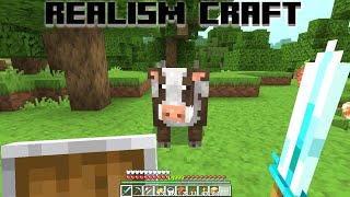 Texture Pack Realism Craft Minecraft PERealism Craft 13 [upl. by Alexei]