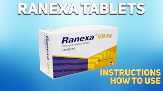 Ranexa tablets ranolazine how to use used to treat chronic stable angina [upl. by Rausch]