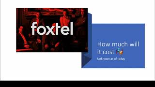 Foxtel new streaming service launching on May 25th 2020 [upl. by Kenon]