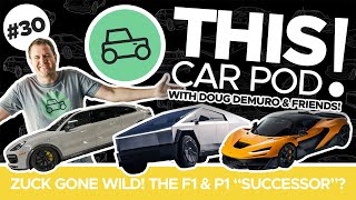 The New McLaren W1 Supercar is Boring Porsche MINIVAN and Doug’s JDM Car Secret THISCARPOD EP30 [upl. by Mosa571]