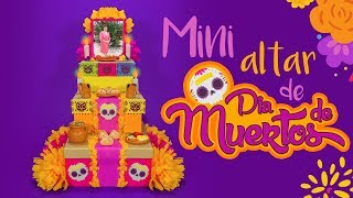 DIY Mini ALTAR de MUERTOS  DIA DE MUERTOS [upl. by Gabrila]