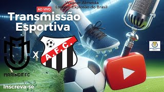 Maringá x Anápolis Campeonato Brasileiro da Série D Transmissão com Emoção Vibração do Rádio ao Vivo [upl. by Peltier]