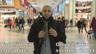 Vad händer efter döden ᴴᴰ ┇ Omar frågar svenska folket ┇ Profeternas Väg [upl. by Ahseiyn344]