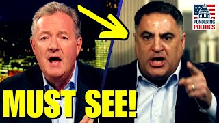 Piers Morgan TORCHED by Fed Up Progressive in EXPLOSIVE TRUMP DEBATE [upl. by Nywloc]