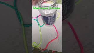 Makramee Knoten Tutorial makramee knot tutorial viralvideoshorts [upl. by Halbeib133]