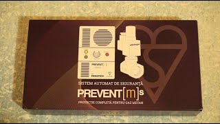 PRIMATECH Prevent m Detector de Gaz Metan cu Electrovalva ELEKTROGAS Italia [upl. by Card833]