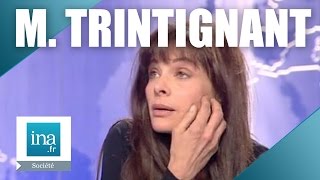 Marie Trintignant quotVictoire ou la douleur des femmesquot  Archive INA [upl. by Urbana866]