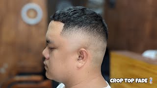 CROP TOP FADE haircut [upl. by Paluas]