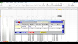 Datenbanken in Excel aus flexibler Eingabemaske erstellen Unfallstatistik [upl. by Erinna]