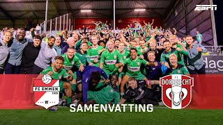 🔥 FEYENOORDhuurling OP SCHOT voor DORDRECHT 🟢⚪️  Samenvatting FC Emmen  FC Dordrecht [upl. by Eentruoc]