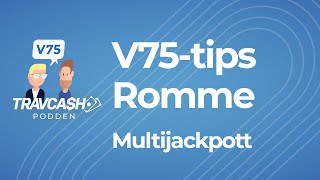 V75 tips Romme ∣ Multijackpott [upl. by Ronna]