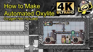 Oxygen Not Included  Automated Oxylite  playthrough  Oxylite Refinery  how to make Oxylite [upl. by Scevour]