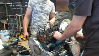 fordson super dexta restoration part02 [upl. by Thoma]