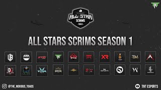 ALL STARS SCRIMS  TIER 2  THE NOXIOUS TOADS ESPORTS TNT ESPORTS  WEEKLY SCRIMS [upl. by Rosecan]