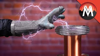 ELECTRIFIED by a TESLA COIL [upl. by Llenrag850]