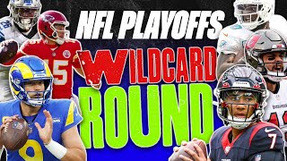 2024 NFL Playoffs WIld Card Weekend Preview Predtictions and Player Picks [upl. by Sirrep]