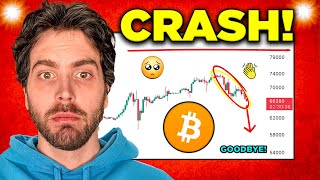 DUMP IT Crypto CRASH How Low Can Bitcoin Price Go [upl. by Einwat]