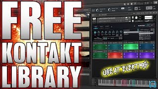 FREE KONTAKT LIBRARY  UMLAUT UBEAT ELEKTRO LITE [upl. by Ulu]