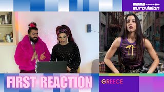 🇬🇷 Greece  Marina Satti  ZARI  First Reaction  Eurovision 2024 [upl. by Rechaba345]