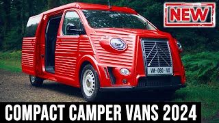 8 Compact Camper Vans Balancing Between Family Vehicles and Comfortable RVs in 2024 [upl. by Wurtz487]