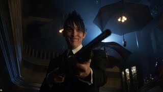 Oswald Penguin Cobblepot Murders Old Couple With Shotgun Gotham TV Series [upl. by Starr]