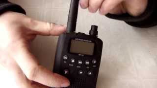 Intek AR109 vhf amp air band scanner [upl. by Mcbride504]