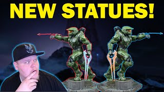 We NEED to Talk About These New HALO INFINITE Statues Dark Horse [upl. by Nesnah]