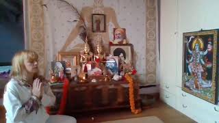 Yoga Sadhana amp Condivisione  Praticando condividiamo  Ashram Joytinat [upl. by Yadrahs]