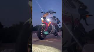 RIZOMA TURN SIGNAL ON YAMAHA R1 WGP 60TH ANNIVERSARY EDITION [upl. by Tingley154]