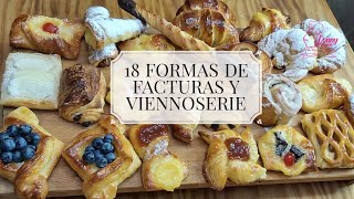 18 Formas de Facturas y Viennoserie [upl. by Sivla]