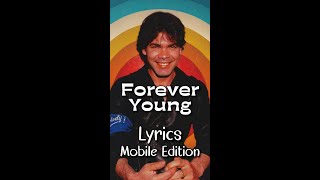 Forever Young by Alphaville Lyrics for Mobile lyricsmobileedition ForeverYoungLyrics alphaville [upl. by Eile]