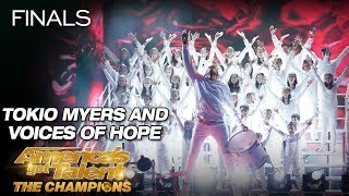 Tokio Myers And Voices Of Hope Childrens Choir Stun The Crowd  Americas Got Talent The Champions [upl. by Asta673]