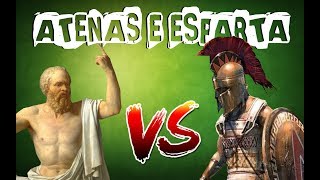 HISTÓRIA GERAL 6 GRÉCIA ANTIGA ATENAS E ESPARTA [upl. by Einafpets]