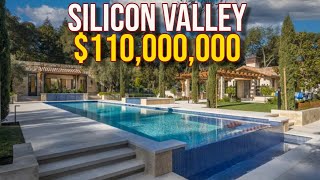 Inside 110000000 Silicon Valley Mega Mansion [upl. by Maggs615]