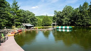 Camp MerriMac Lakeside Time Lapse  First session 2013 [upl. by Htenywg]