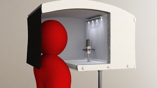 ISOVOX Isolation Vocal Booth A Studio in your Home [upl. by Enyawal]