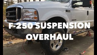 1999 F250 73 Powerstroke Suspension Fix [upl. by Jemena743]