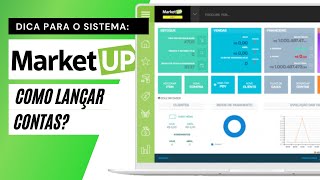 Como lançar contas a receberpagar no MarketUP [upl. by Yaral]