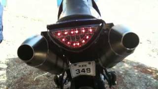 KTM 990 950 ADVENTURE SUPERMOTO CLEAR LED TAILLIGHT ECODE [upl. by Natanoj]