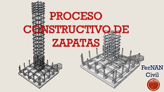 ZAPATA AISLADA PROCESO DE CONSTRUCCION [upl. by Morville]