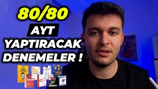 8080 AYT YAPTIRACAK DENEME ÖNERİLERİ  SAY  EA yks [upl. by Fuchs]