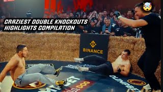 CRAZIEST DOUBLE KNOCKOUTS  HIGHLIGHTS COMPILATION 2024 [upl. by Sosna]